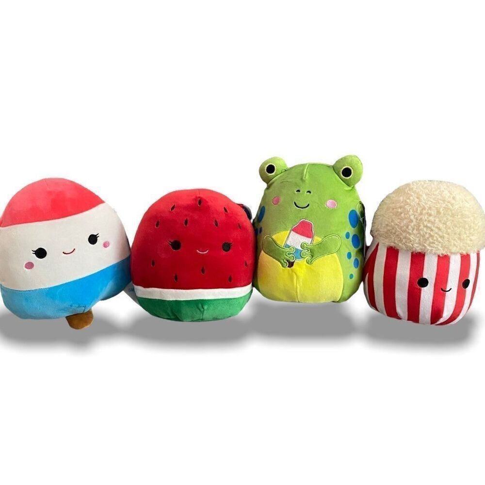 Original Squishmallow Walgreens Summer Exclusive Arnel Limell Winsey Lelila 8"
